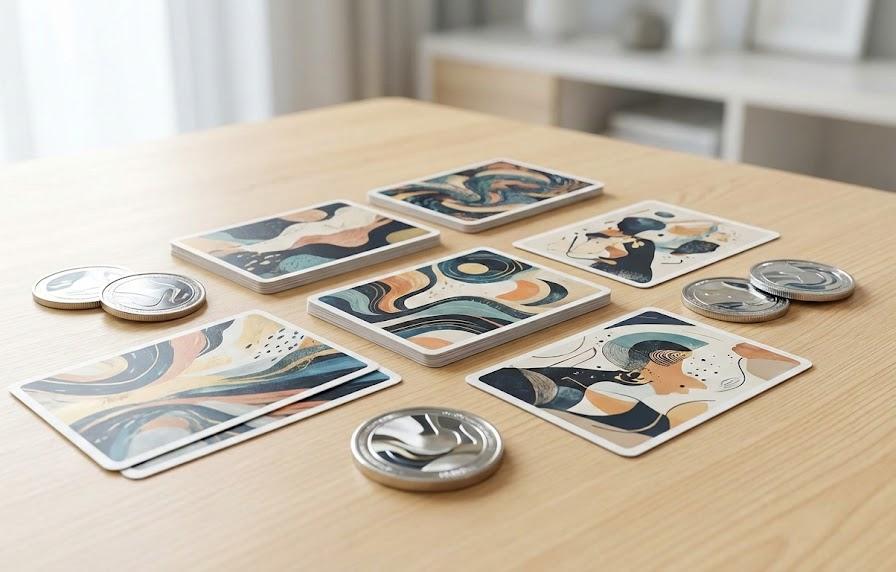 効率よくカードを集めるための通貨とシステム