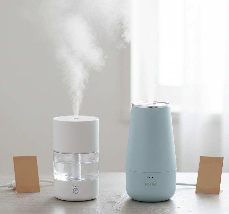 ダイソーとセリアの加湿器を徹底比較