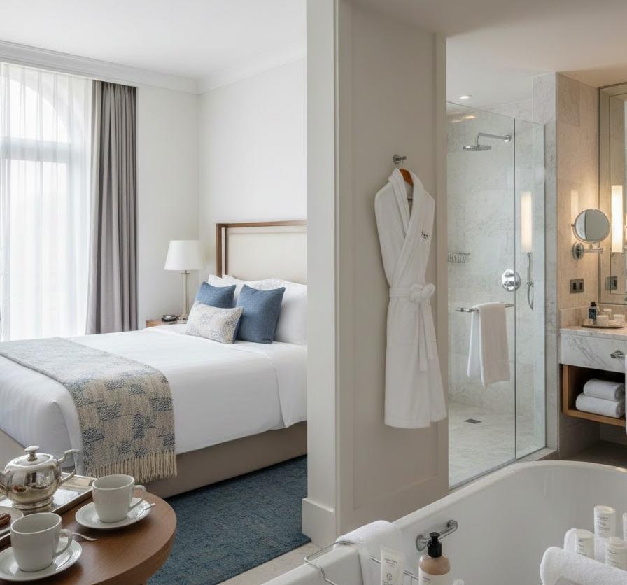 客室の種類と充実のアメニティ