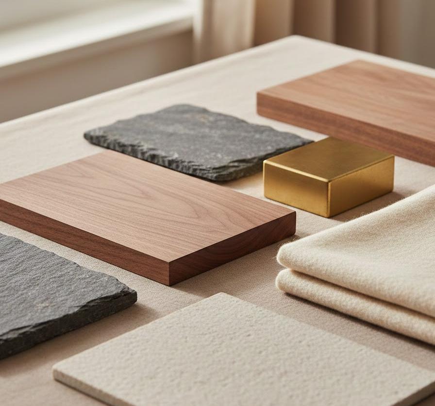 印象を左右する素材の選び方と質感の魅力