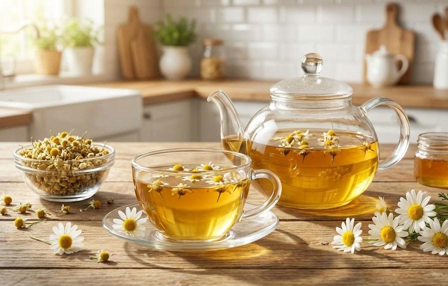 基本のカモミールティーの作り方