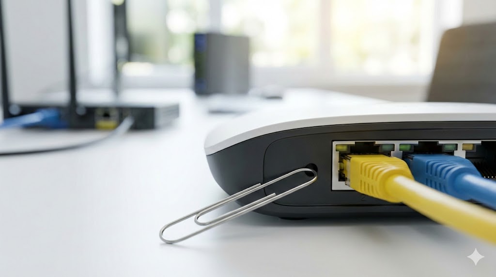 ネットワーク設定の確認とリセット手順