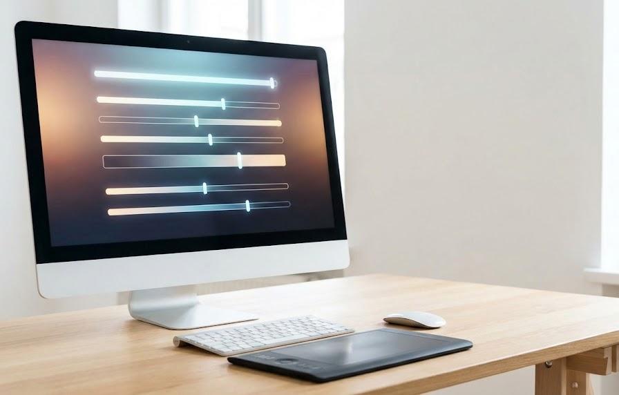 理想の美人を作るための基本設定とスライダー調整