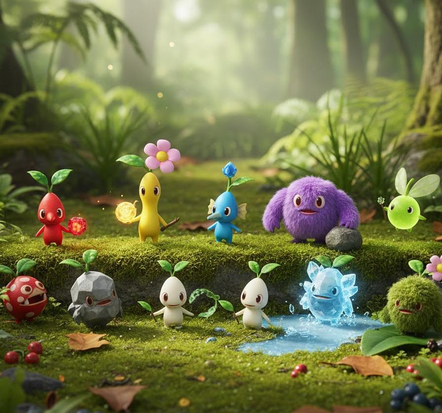 【全11種類】ピクミンの特徴と特殊能力を完全網羅