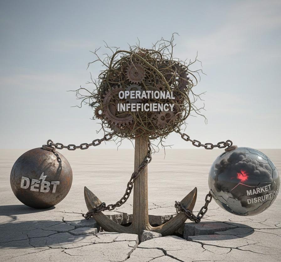 経営を破綻に追い込む「三重苦」の正体