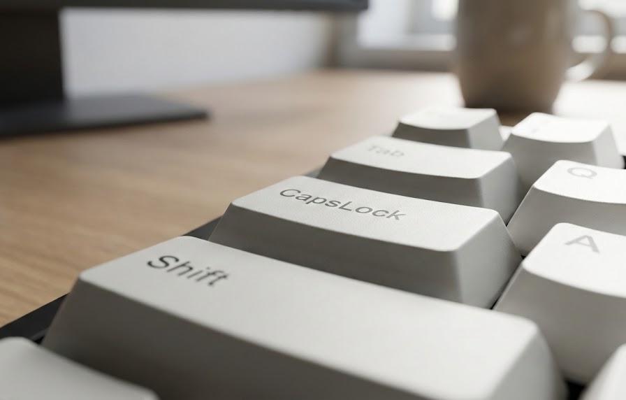 設定画面からCapsLockを無効にする手順