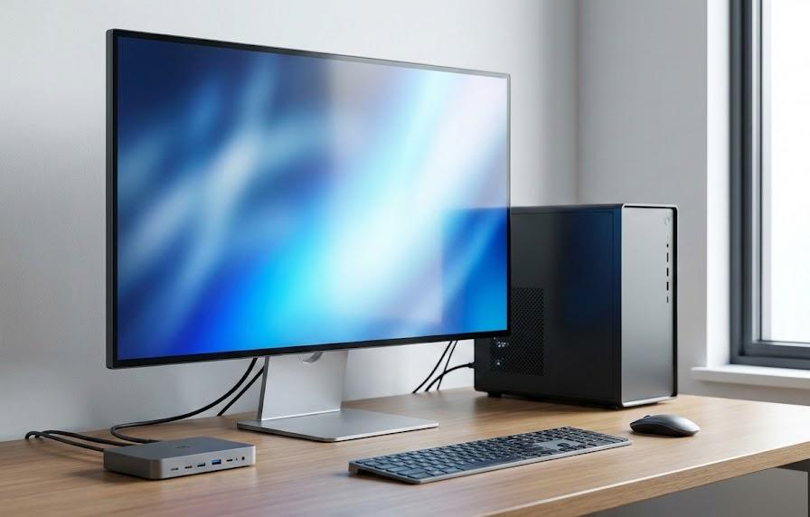 Windows 11のシステム設定からディスプレイを再認識させる