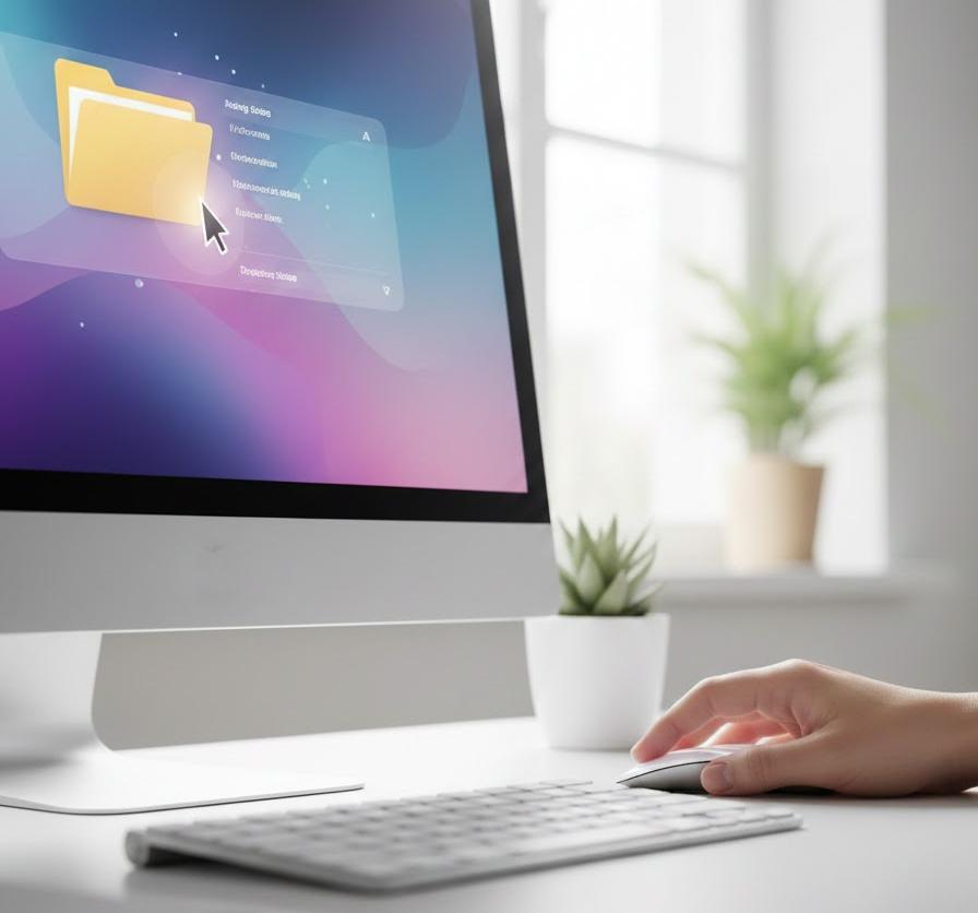 フォルダオプションから詳細設定を変更する方法