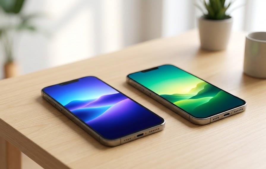 ロック画面と背景を個別に変更する手順