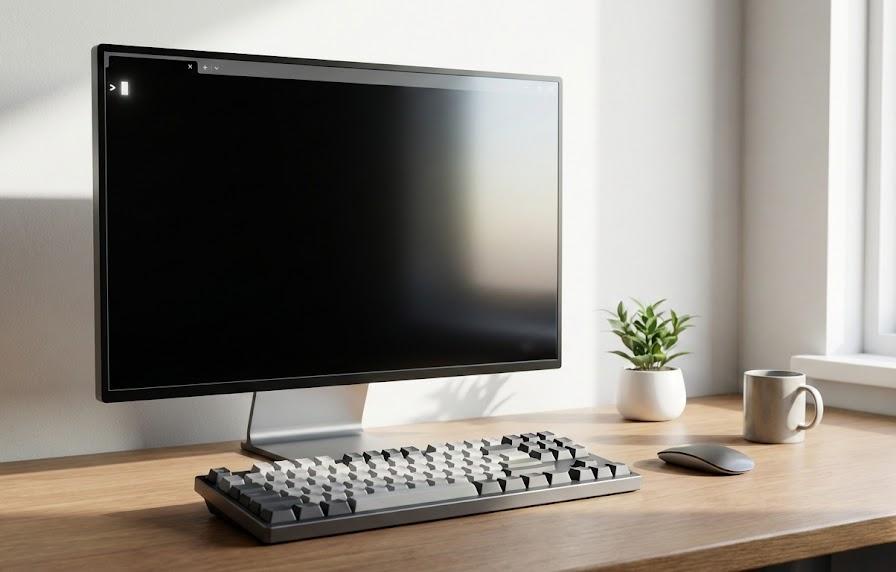 コマンドプロンプトでメニューを戻す手順