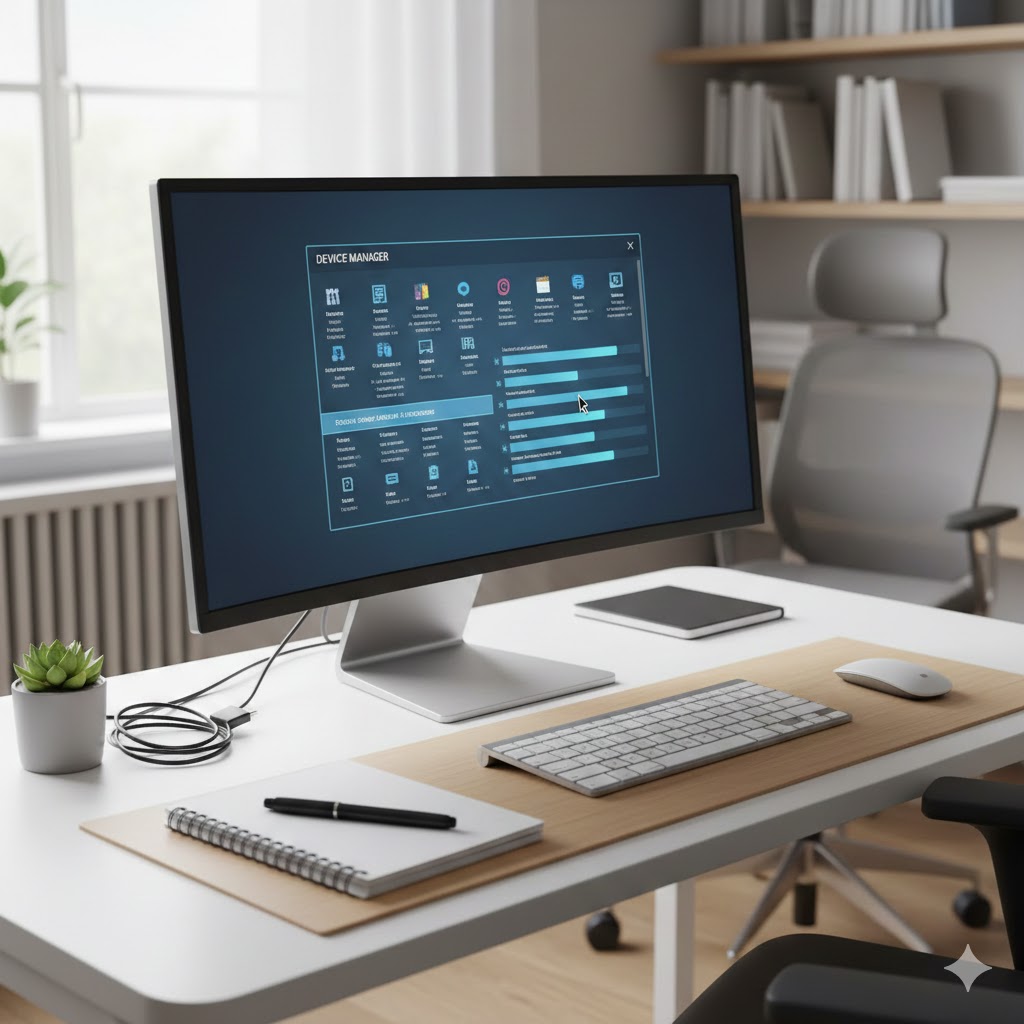 デバイスマネージャーを使用したドライバーの修正方法