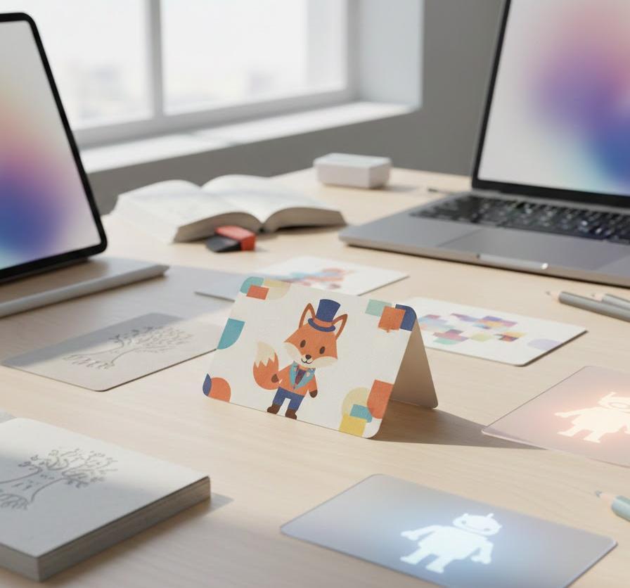 相手の心をつかむキャラクター名刺のデザイン構築