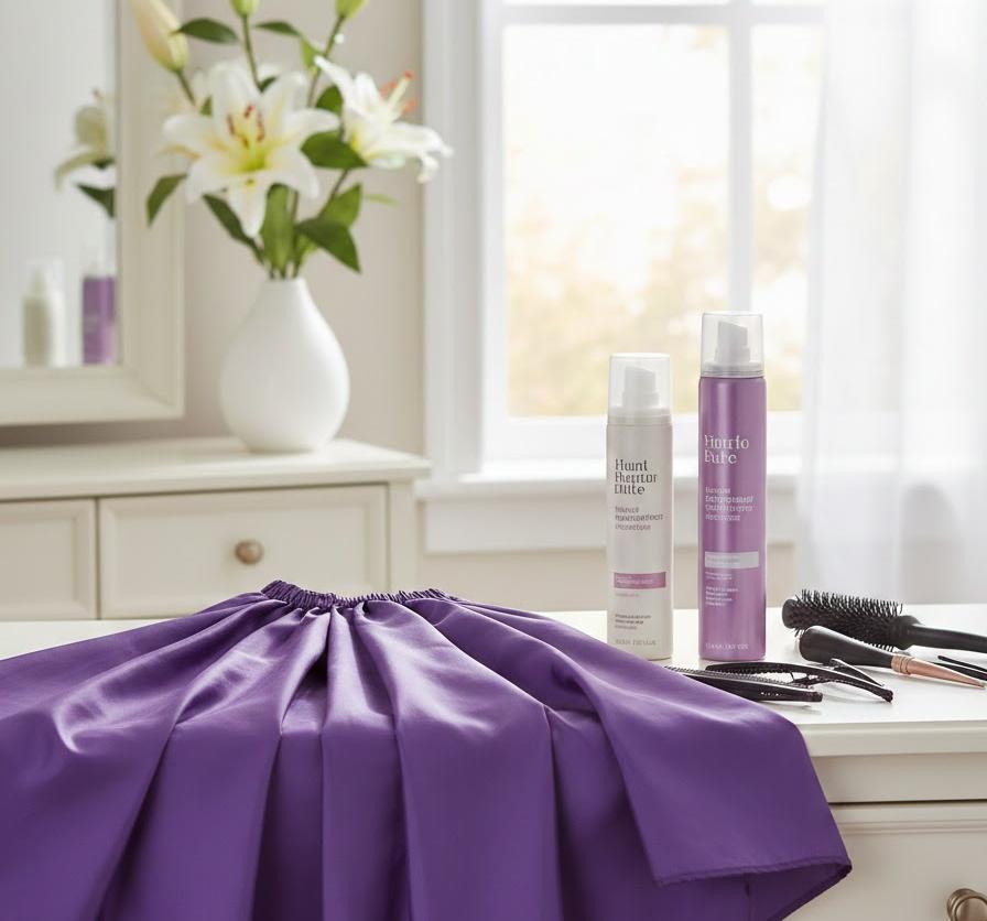 崩れないヘアスタイルを作るための下準備