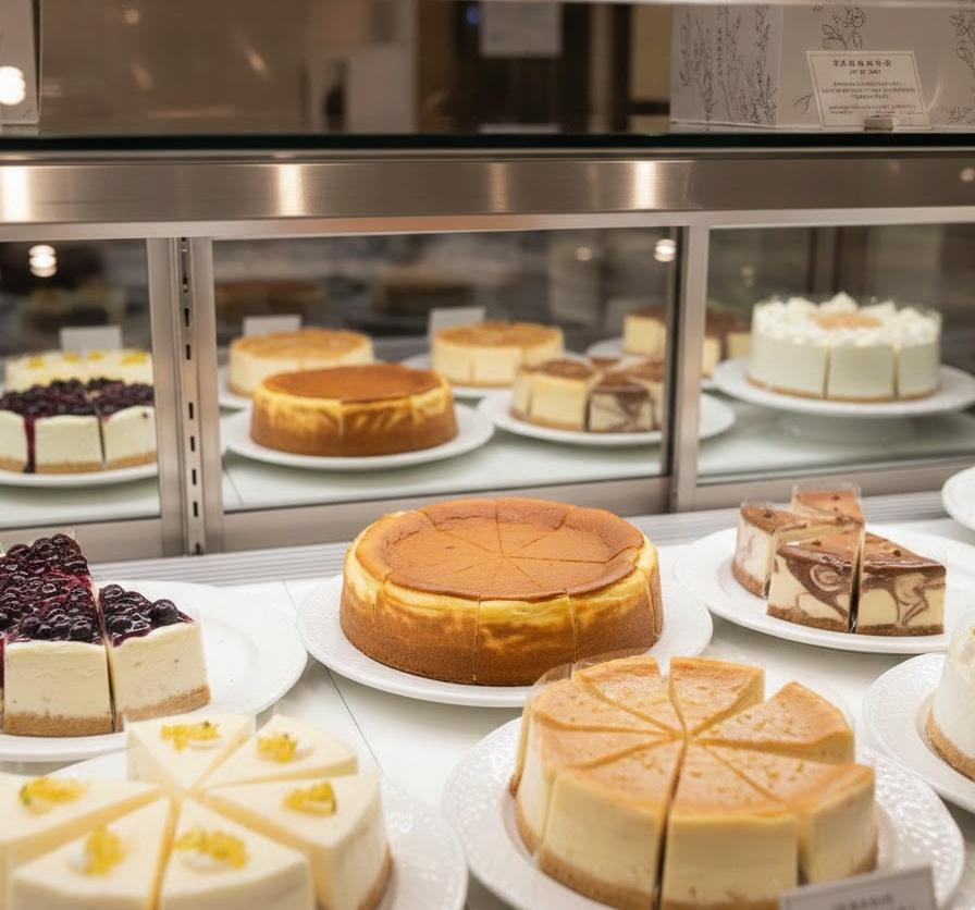 【看板メニュー】人気のチーズケーキラインナップ