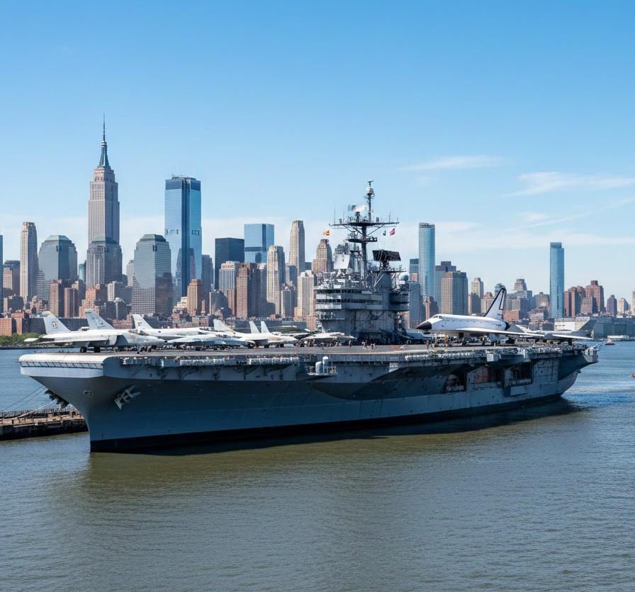 ニューヨーク旅行の聖地！イントレピッド海上航空宇宙博物館