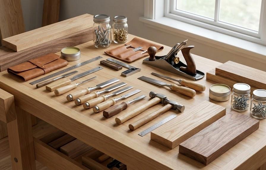 制作に必要な道具と材料の準備