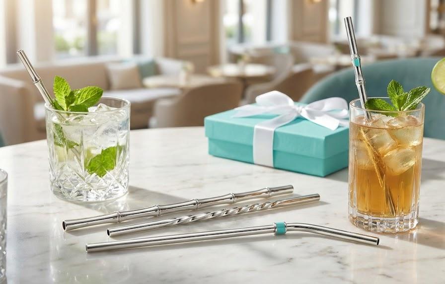 ライフスタイルを彩るティファニー製ストローの種類