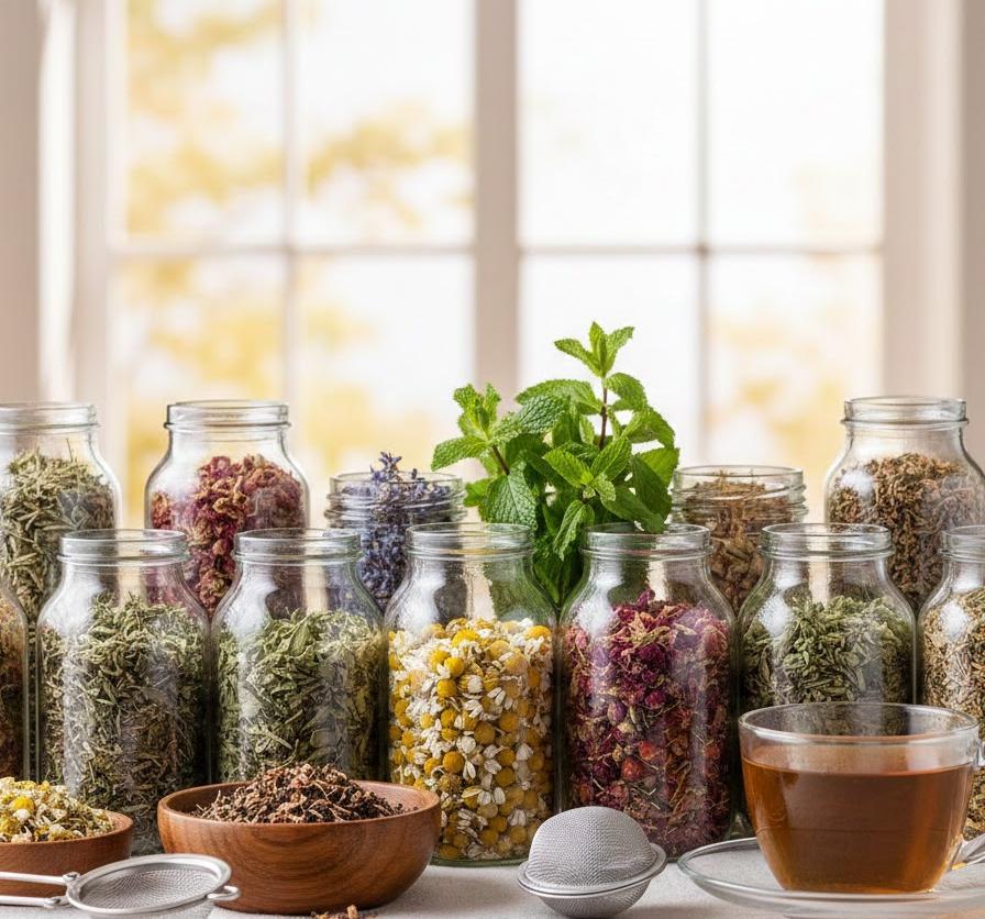 悩みや目的に合わせたハーブティーの種類