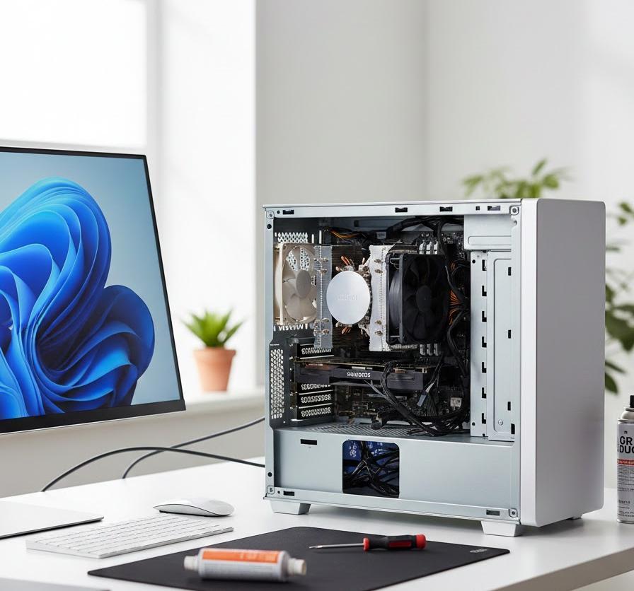 パソコンの重い動作を解消する初期対応