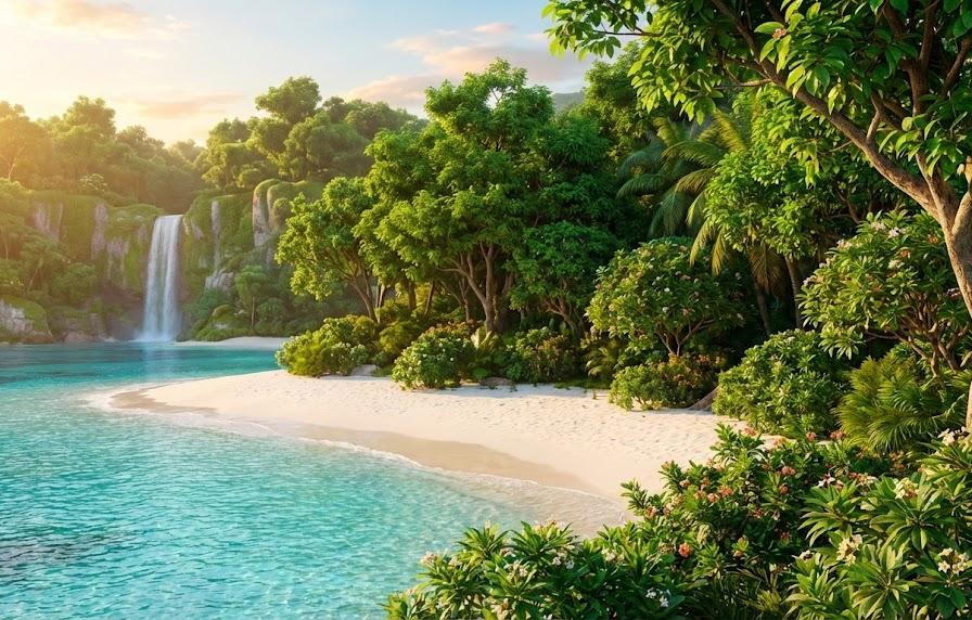 スイッチ2版で進化した島のディテールとテクスチャ