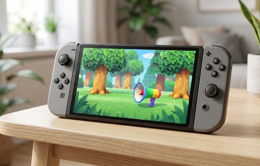 スイッチ2本体マイクを連動させる設定手順