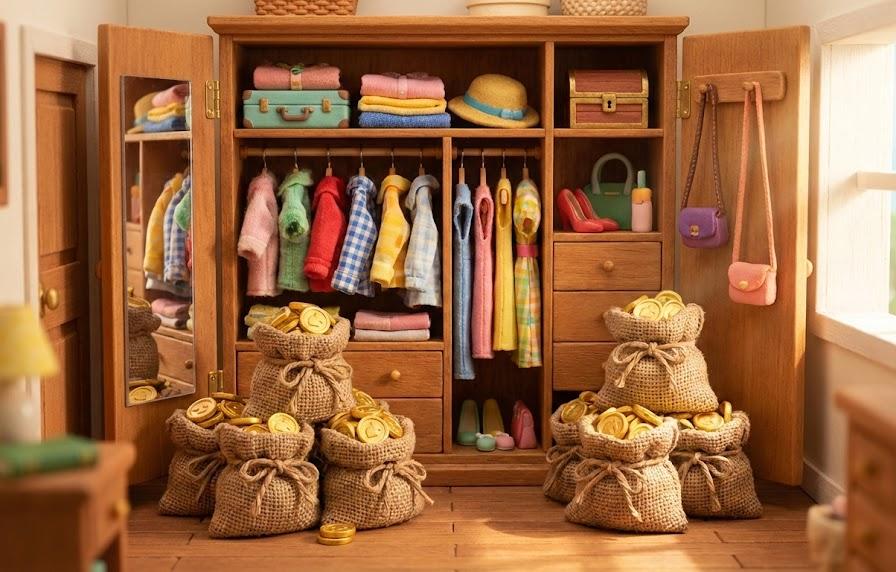 収納上限を増やす手順と必要となるベルの総額