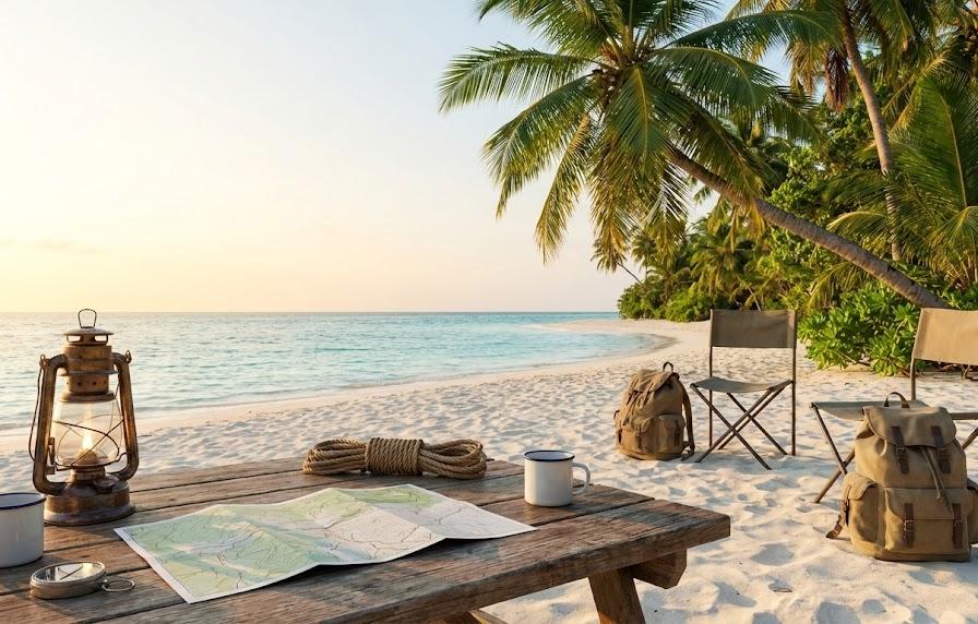 フレンドを招待して島を開拓する初期設定の手順