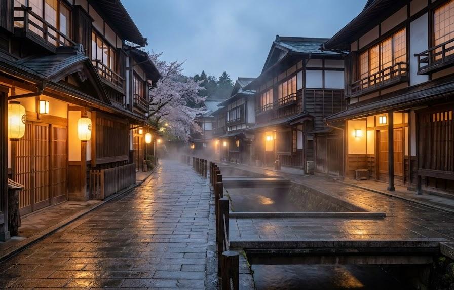 スリープ島風「情緒あふれる温泉街」の作り方