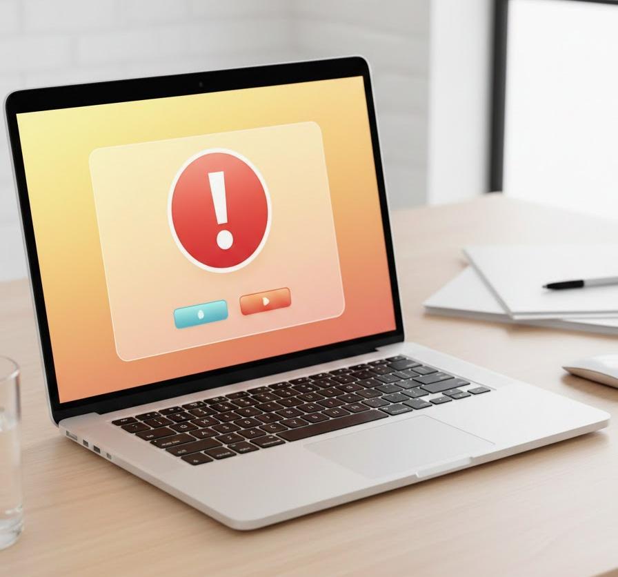 絶対に見逃してはいけない警告通知の例