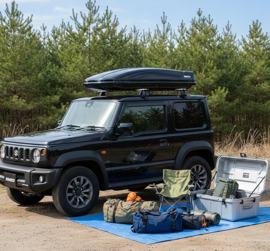 ジムニーに適合するINNOルーフボックスの選び方