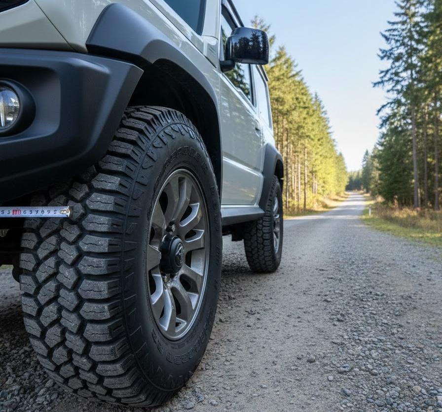 ノーマル車高で履けるタイヤサイズの限界ライン