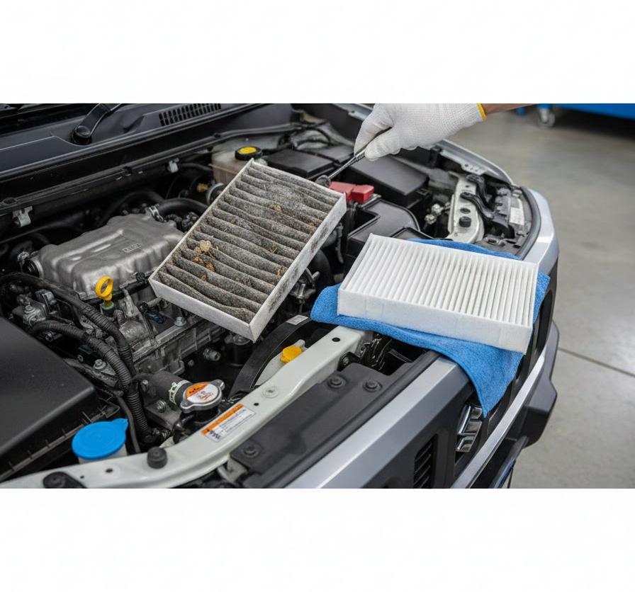 ジムニーのエアコンフィルター交換時期の目安