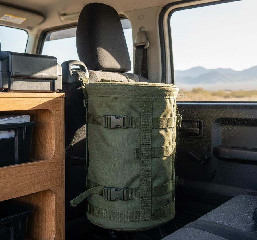 ジムニーノマドに適したゴミ箱の選び方