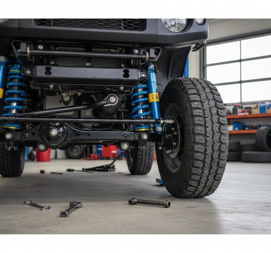 ジムニーのリフトアップを検討する際の重要な知識