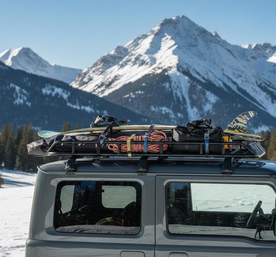 スノーボードやサーフボードなどの外遊び道具