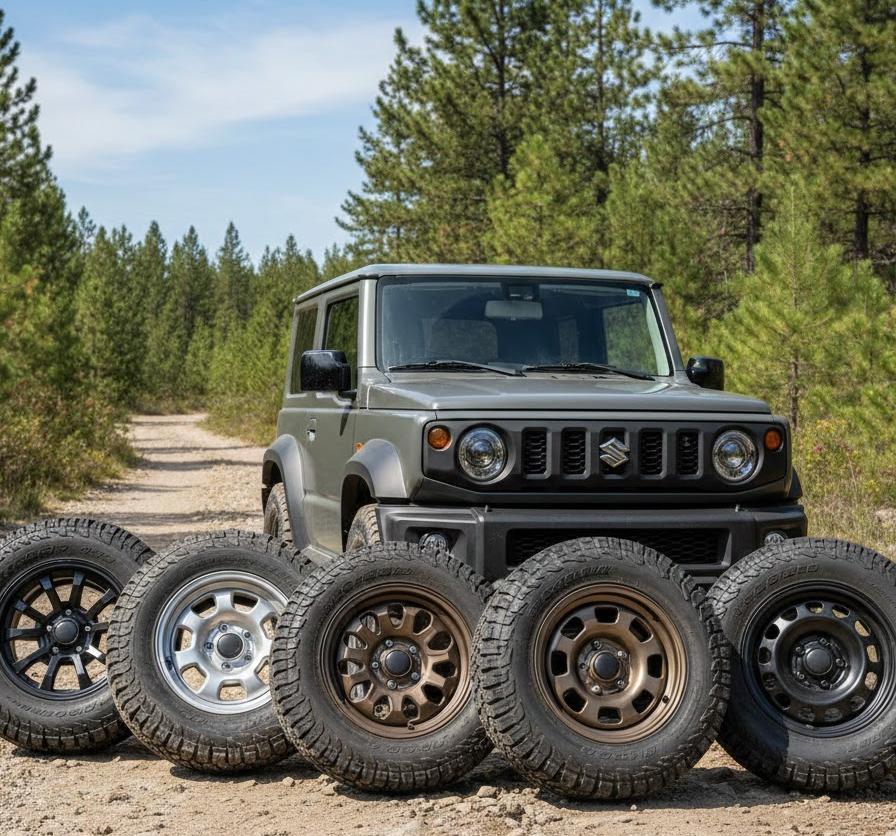 JB64ジムニーにぴったりのタイヤホイールセットの選び方