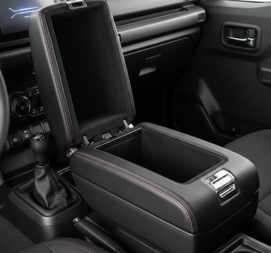 オートバックスで購入可能なジムニー用アームレストの主な特徴