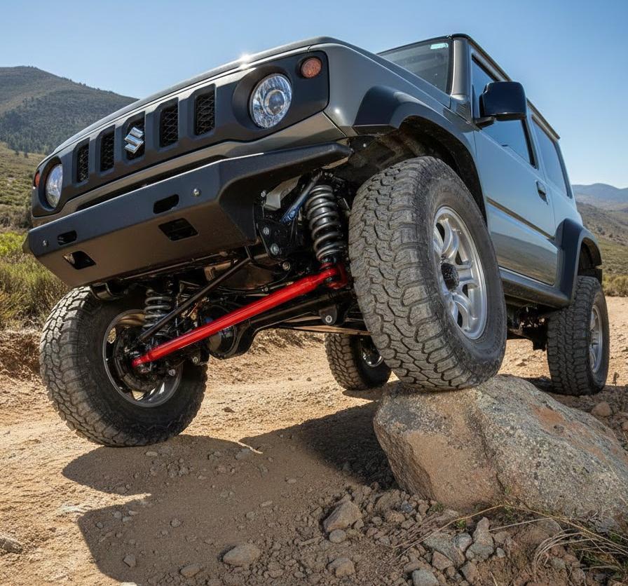 リフトアップしたジムニーに強化ロッドが欠かせない理由