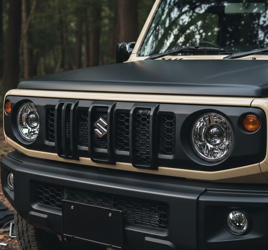 失敗しないために知っておきたい黒フロントグリルの種類と特徴