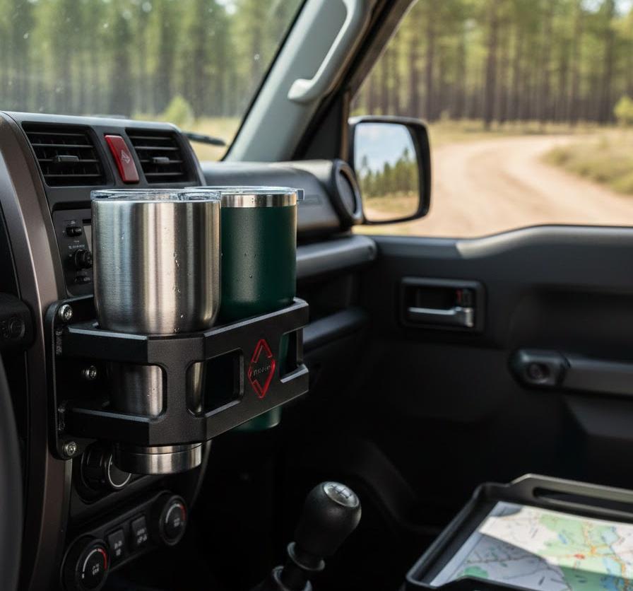 ジムニー専用設計ドリンクホルダーの選び方