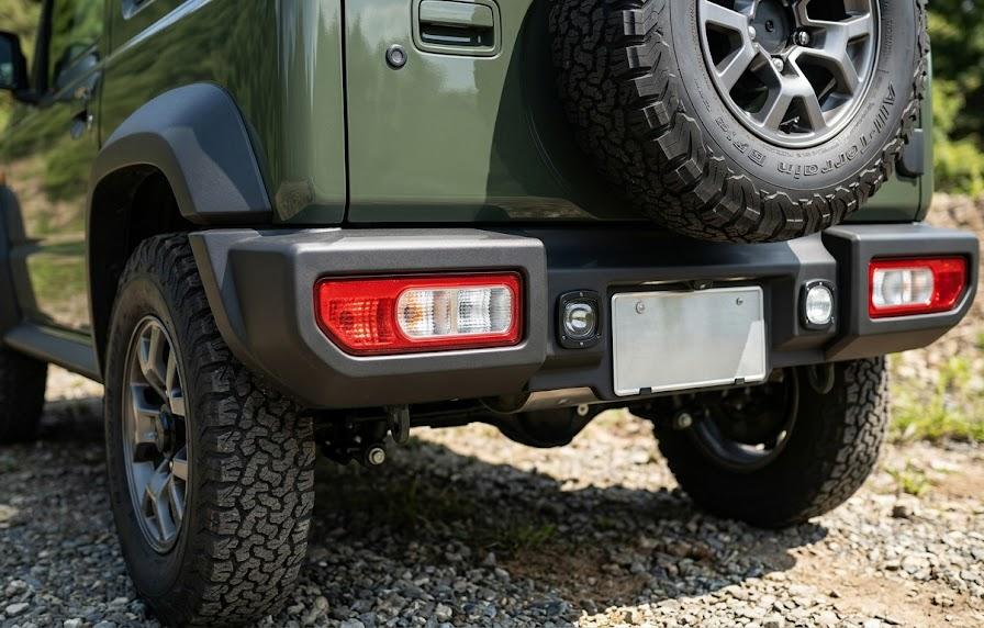 見落としがちな灯火類とナンバープレートの移設ルール