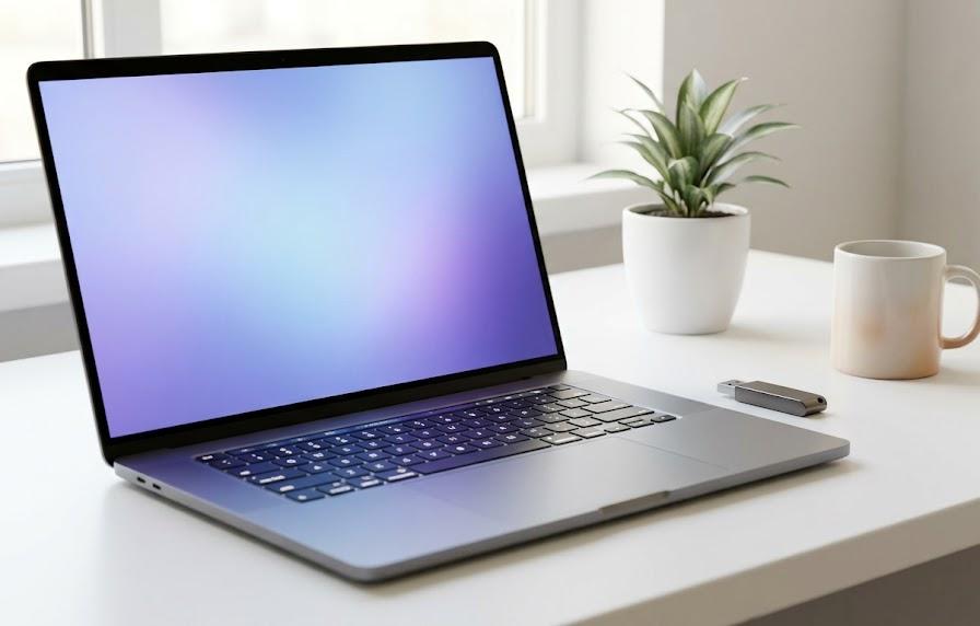 初期設定でローカルアカウントを選択する準備