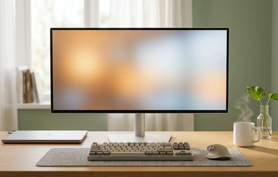 目の疲れを軽減し長時間の作業を快適にする視覚設定