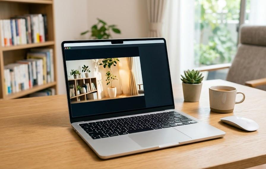 アプリの設定メニューからカメラテストを済ませる手順