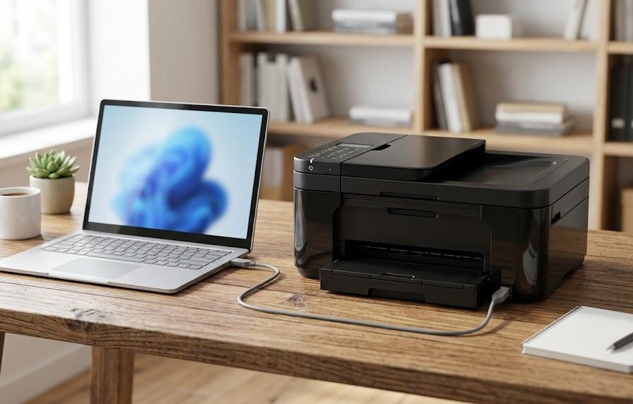 Windows PCでプリンターを接続する手順