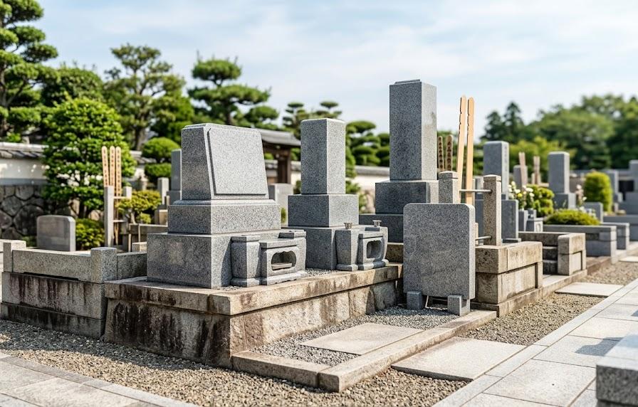 お墓費用の内訳を構成する3つの柱