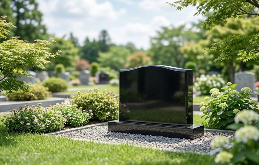 自由な発想で想いを綴る洋型墓石の普及