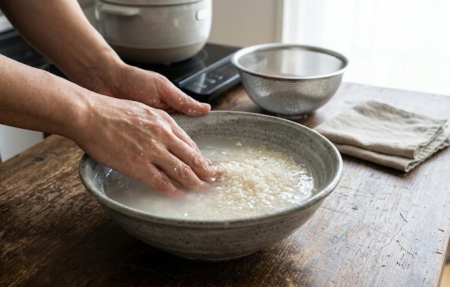 準備で味が決まる！お米のプロが教える究極の研ぎ方