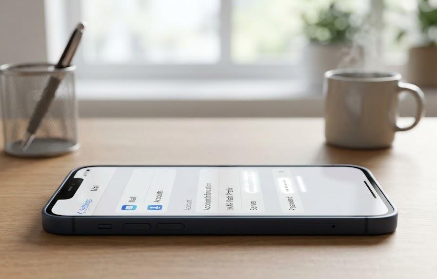 iPhoneの設定アプリからパスワードを確認する詳細な手順